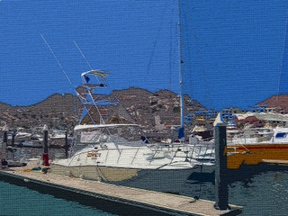 Cabo Harbor - Cabo San Lucas - Photoshop Abstract