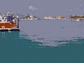 Cabo Sky - Cabo San Lucas Harbor - Photoshop Abstract