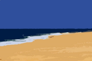 The Beach at Todos Santos – Baja Sur - Photoshop Abstract