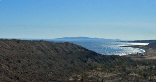 First View of the Sea of Cortez near Santa Rosalia - Baja Sur 