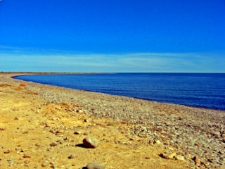 The Sea of Cortez on the Road to Santa Rosalia - Baja Sur 